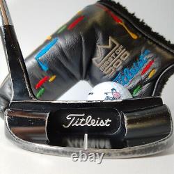 SCOTTY CAMERON CALIFORNIA DEL MAR FIRST OF 500 Putter 34.5 RH with Headcover
