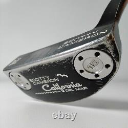 SCOTTY CAMERON CALIFORNIA DEL MAR FIRST OF 500 Putter 34.5 RH with Headcover
