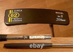 SCOTTY CAMERON CIRCA62 No. 2 35in Putter RH No Head Cover Free Shipping