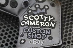 SCOTTY CAMERON CUSTOM PUTTER COVER JACKPOT JOHNNY CHARCOAL/GRAY Blade