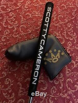 SCOTTY CAMERON LAGUNA SELECT MILLED PUTTER 34 With HEAD COVER