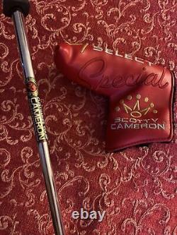 SCOTTY CAMERON MILLED 35 PUTTER with Head Cover