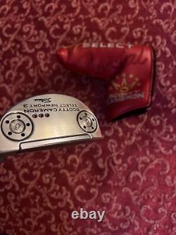 SCOTTY CAMERON MILLED 35 PUTTER with Head Cover