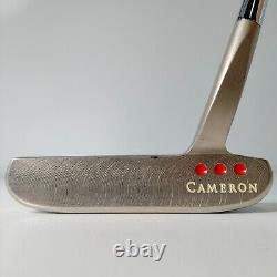 SCOTTY CAMERON PRO PLATINUM DEL MAR THREE 33.5 Putter RH With Headcover
