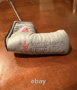 SCOTTY CAMERON PRO PLATINUM LAGUNA 34in Putter RH With Head Cover