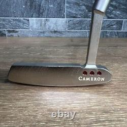 SCOTTY CAMERON PRO PLATINUM NEWPORT MID SLANT 35in Putter RH No H/C F/S