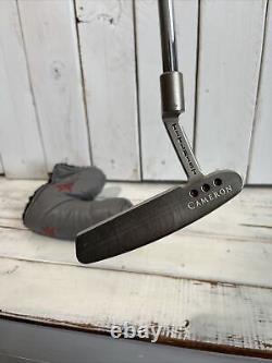 SCOTTY CAMERON PRO PLATINUM NEWPORT MIL-SPEC 35in putter RH Headcover Included