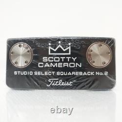 SCOTTY CAMERON STUDIO SELECT SQUAREBACK 2 33in Custom Putter RH With H/C