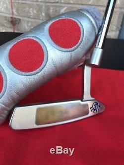 SCOTTY CAMERON T10 SELECT NEWPORT 2 TOUR CIRCLE T PUTTER 34.5 Button Back