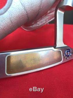 SCOTTY CAMERON T10 SELECT NEWPORT 2 TOUR CIRCLE T PUTTER 34.5 Button Back