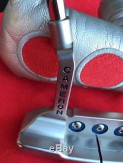 SCOTTY CAMERON T10 SELECT NEWPORT 2 TOUR CIRCLE T PUTTER 34.5 Button Back