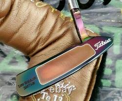 SCOTTY CAMERON TERYLLIUM TEN T10 NEWPORT 2.5 TeI3 LTD PUTTER 34 SOLE STAMP