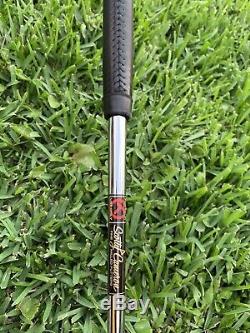 SCOTTY CAMERON TOUR BLACK NEWPORT 2.6 STUDIO SELECT CIRCLE T With WELDED NECK