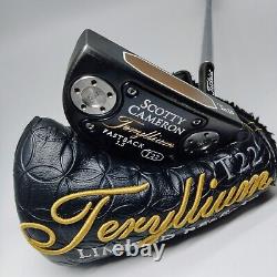 SCOTTY CAMERON TeI3 TERYLLIUM T22 FASTBACK 1.5 34 RH withHC Free Shipping