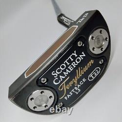 SCOTTY CAMERON TeI3 TERYLLIUM T22 FASTBACK 1.5 34 RH withHC Free Shipping