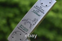 STUNNING Scotty Cameron Titleist Newport 2 Custom Engraved LONE WOLF Putter RH