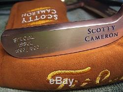 Scotty Cameron 1996 Copper Napa Putter New 1 Of 500 Special Issue