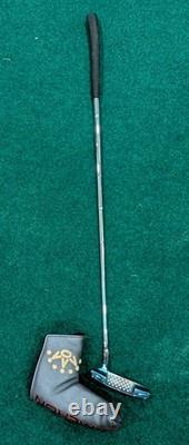 Scotty Cameron 1998 Santa Fe Teryllium TeI3 Refinished Aquamarine With Headcover