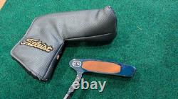 Scotty Cameron 1998 Santa Fe Teryllium TeI3 Refinished Aquamarine With Headcover