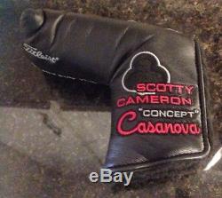 Scotty Cameron 2010 Limited Holiday Edition Concept Casanova -NEW-Never played