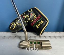 Scotty Cameron 2016 Masters Edition Newport 35 with Masters Box