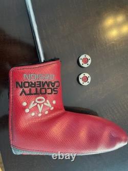 Scotty Cameron 2016 Newport 2.5 Putter 33, RH, Pistolero Grip, 15 & 20 Gram Ws
