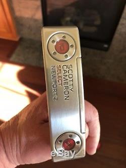 Scotty Cameron 2017 Select Newport 2 Putter 35 In Excellent Shape