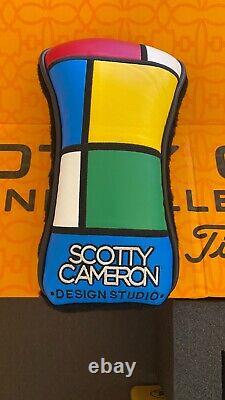 Scotty Cameron 2017 Window Pane Headcover Set Complete Driver Fwy Hybrid Putter