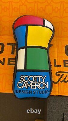 Scotty Cameron 2017 Window Pane Headcover Set Complete Driver Fwy Hybrid Putter