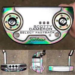 Scotty Cameron 2018 Select Fastback 2 Putter NEW Rainbow Pearl Finish AI