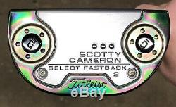 Scotty Cameron 2018 Select Fastback 2 Putter NEW Rainbow Pearl Finish AI