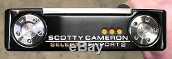 Scotty Cameron 2018 Select Newport 2 Putter NEW RH -Xtreme Dark Finish -CCCA