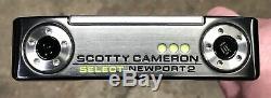 Scotty Cameron 2018 Select Newport 2 Putter NEW RH Xtreme Dark Finish -RSS