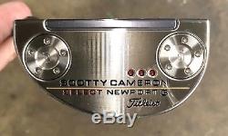 Scotty Cameron 2018 Select Newport 3 Putter Brand New -LH -Want It Custom -FTP