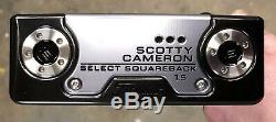 Scotty Cameron 2018 Select Squareback 1.5 Putter BRAND NEW Xtreme Dark -ICH