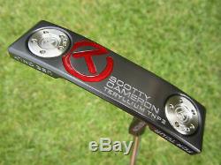 Scotty Cameron 2019 TOUR ONLY Black Newport 2 T22 Terylium CIRCLE T 34 360G