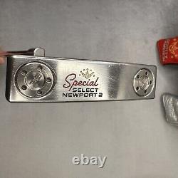 Scotty Cameron 2020 Special Select Newport 2 Putter LH 34 Super Stroke 2 HC's