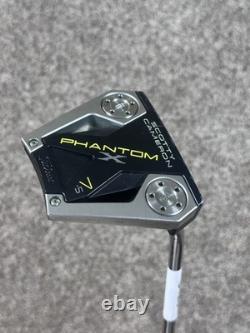 Scotty Cameron 2021 Phantom X 7.5 33.5 Single-Bend Putter Golf Club Titleist