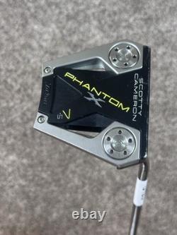 Scotty Cameron 2021 Phantom X 7.5 33.5 Single-Bend Putter Golf Club Titleist