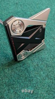Scotty Cameron 2022 MOTO Phantom X12 34.5 Black/Red Great Cond With Damaged HC