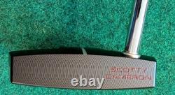 Scotty Cameron 2022 MOTO Phantom X12 34.5 Black/Red Great Cond With Damaged HC