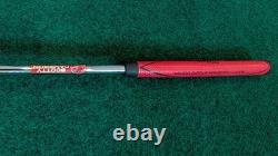 Scotty Cameron 2022 MOTO Phantom X12 34.5 Black/Red Great Cond With Damaged HC