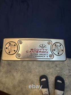 Scotty Cameron 2024 Super Select Squareback 2 Putter 38 MINT LIGHTLY USED