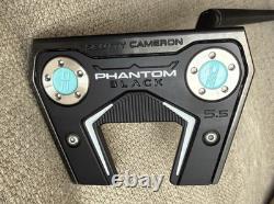 Scotty Cameron 2025 Phantom Black Limited Custom 5.5 Putter 33 1/2 Lagolf Shaft