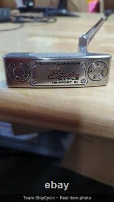 Scotty Cameron 2025 Studio Style port 2 Plus 34 RH Putter G2U
