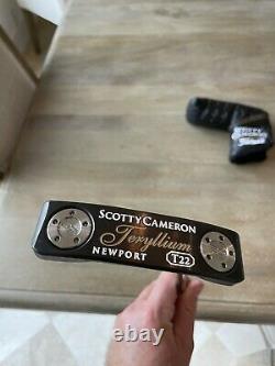 Scotty Cameron 34 T22 Teryllium Newport Putter NEW Limited Edition Tel3