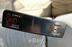 Scotty Cameron CIRCA 62 No. 2 Putter Titleist Japan 34 inch JP Lefty
