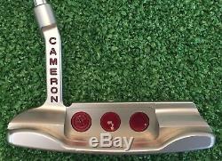 Scotty Cameron CT Circle T FTUO 34 Newport Select Tour Putter with Headcover