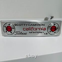 Scotty Cameron California Monterey 1.5 Putter 33 RH with Headcover