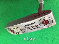 Scotty Cameron California Monterey Putter 34 inch with Head Cover Right Handed